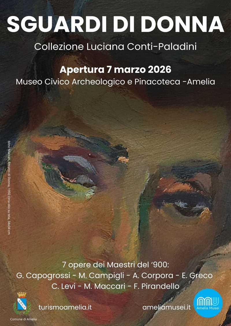 immagine notizia (ptn) Amelia, inaugurata al Museo civico la mostra “Sguardi di donna”