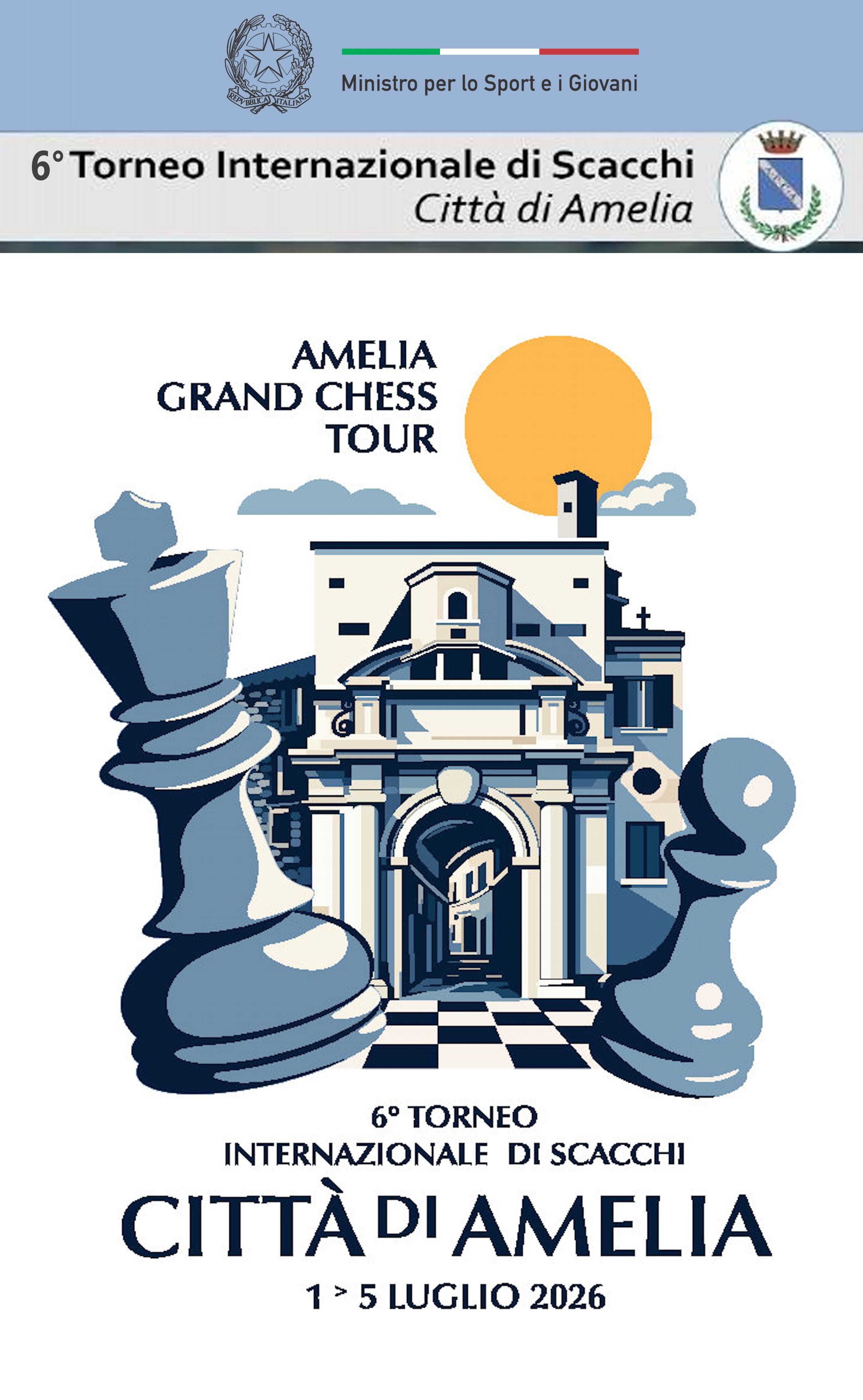 immagine notizia (ptn) Amelia, a luglio il torneo di scacchi nazionale