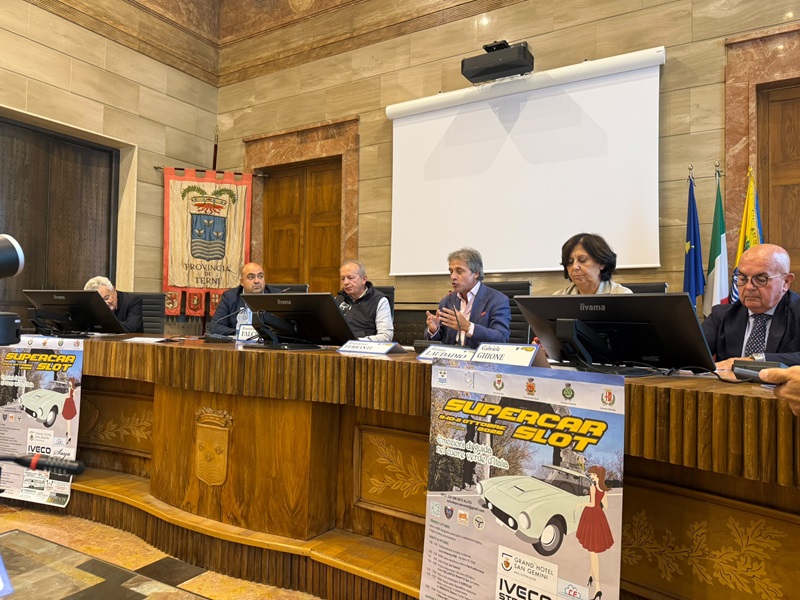 immagine notizia (ptn) Motori, presentata la sesta edizione di Supercarslot: 30 fra supercar e auto d’epoca dal 9 all’11 ottobre sulle strade del Ternano