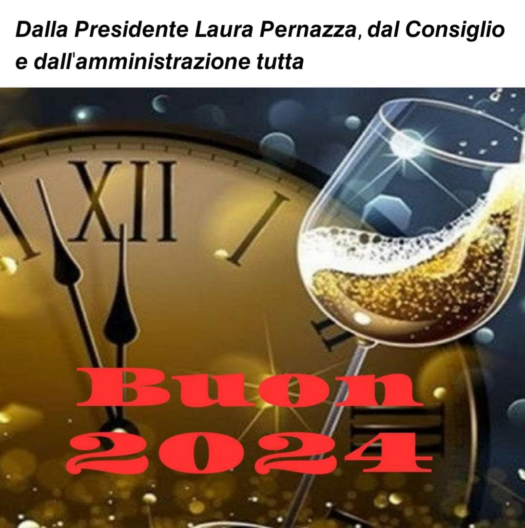 Presidente Auguri Buon Anno 2024
