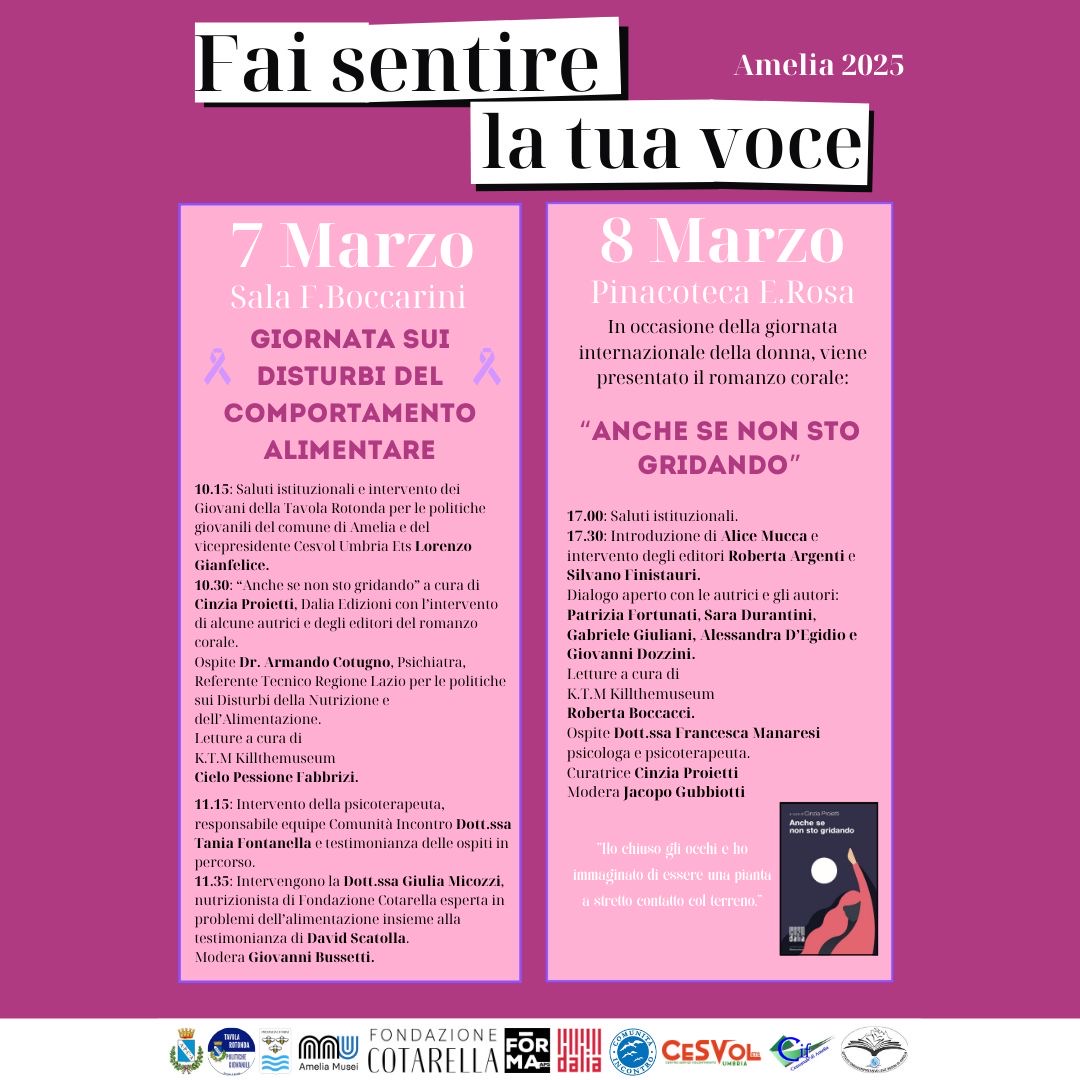 amelia locandina eventi