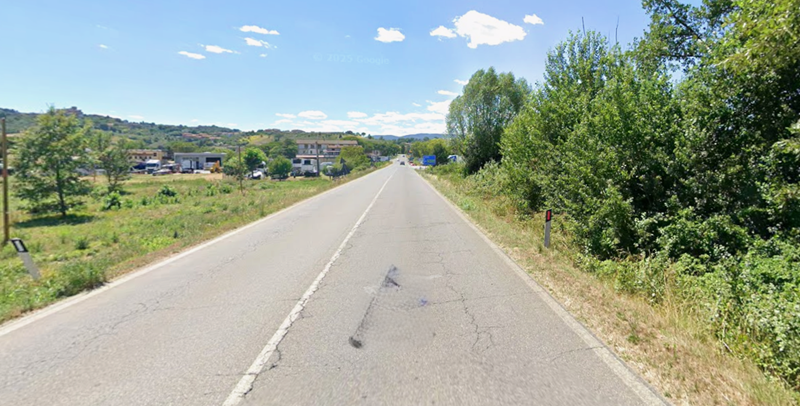 Sp 106 casello di Fabro 