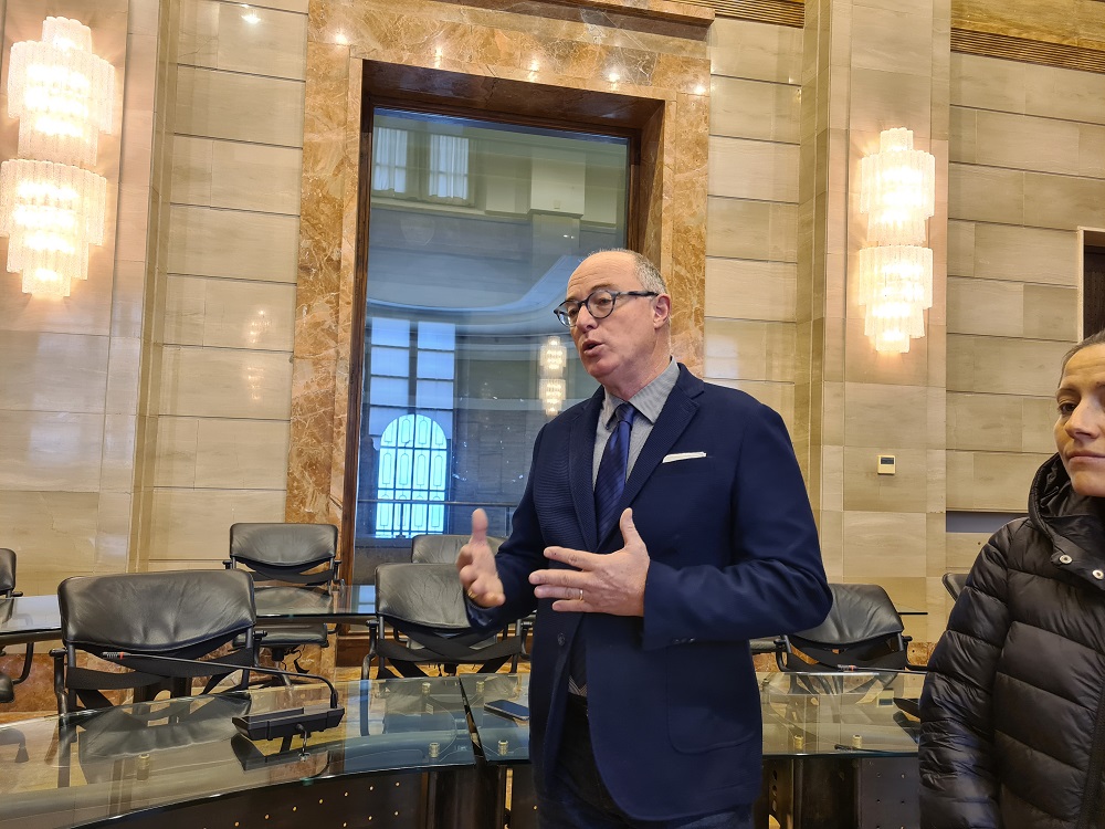 il sindaco Montani