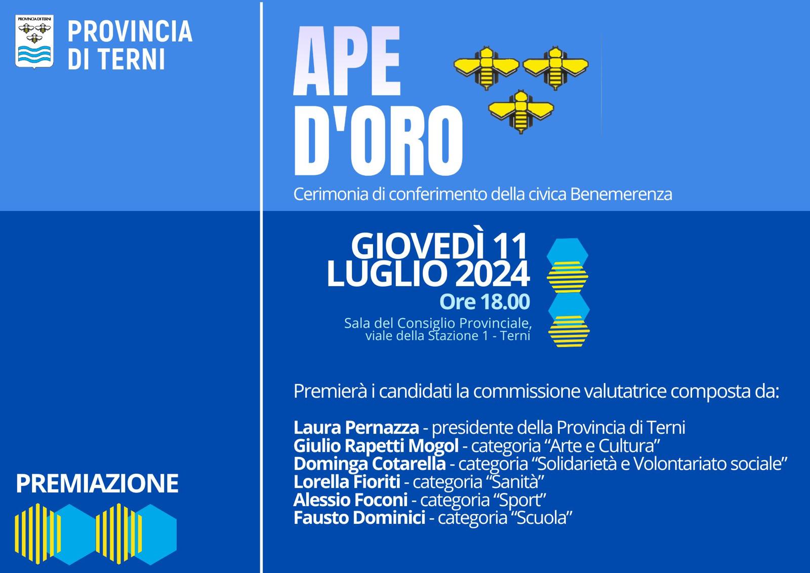 ape d'oro