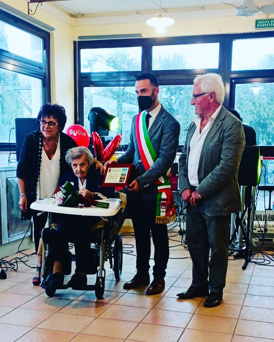 La signora Ada nuova centenaria