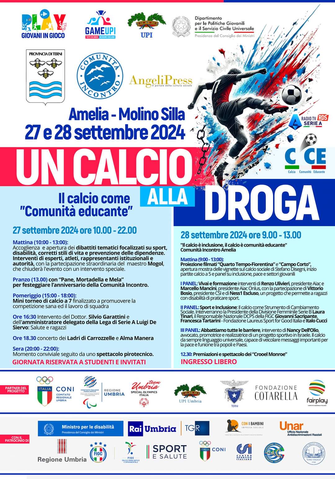 Calcio alla Droga