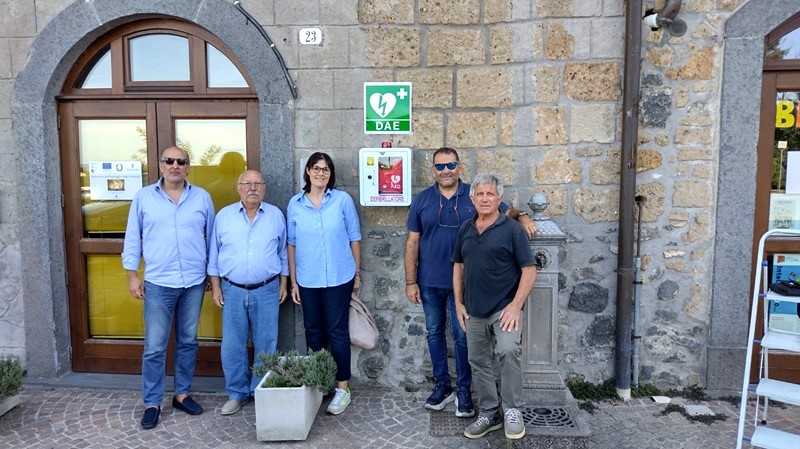 inaugurazione defibrillatore 