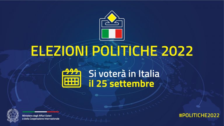 elezioni del 25 settembre 2022