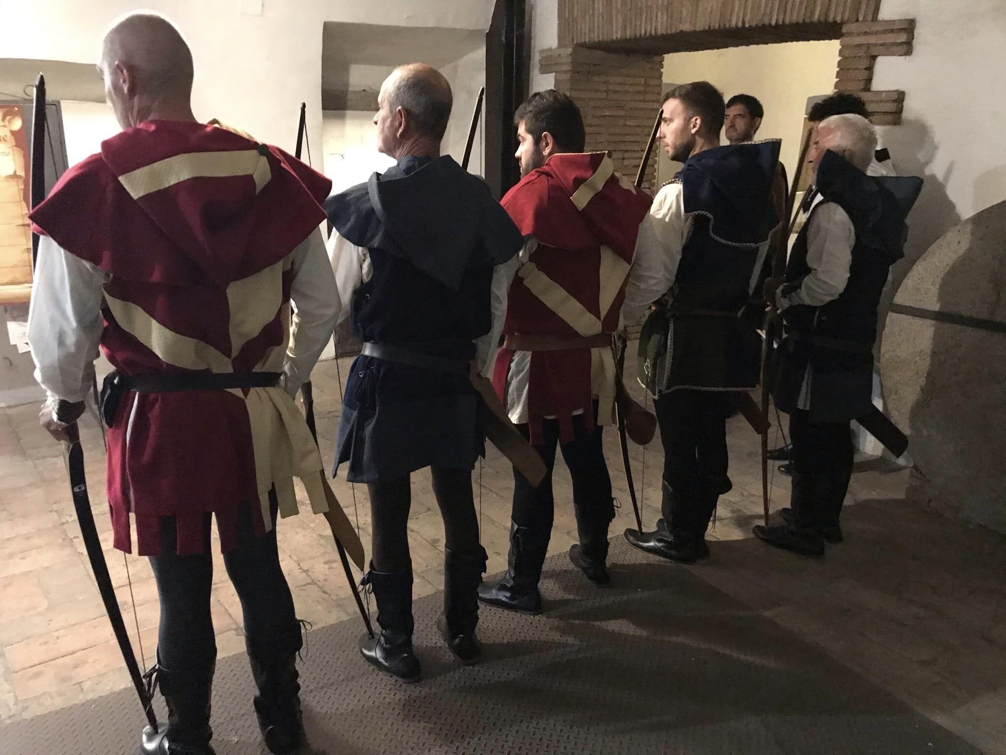 Gli arcieri a Lugnano 