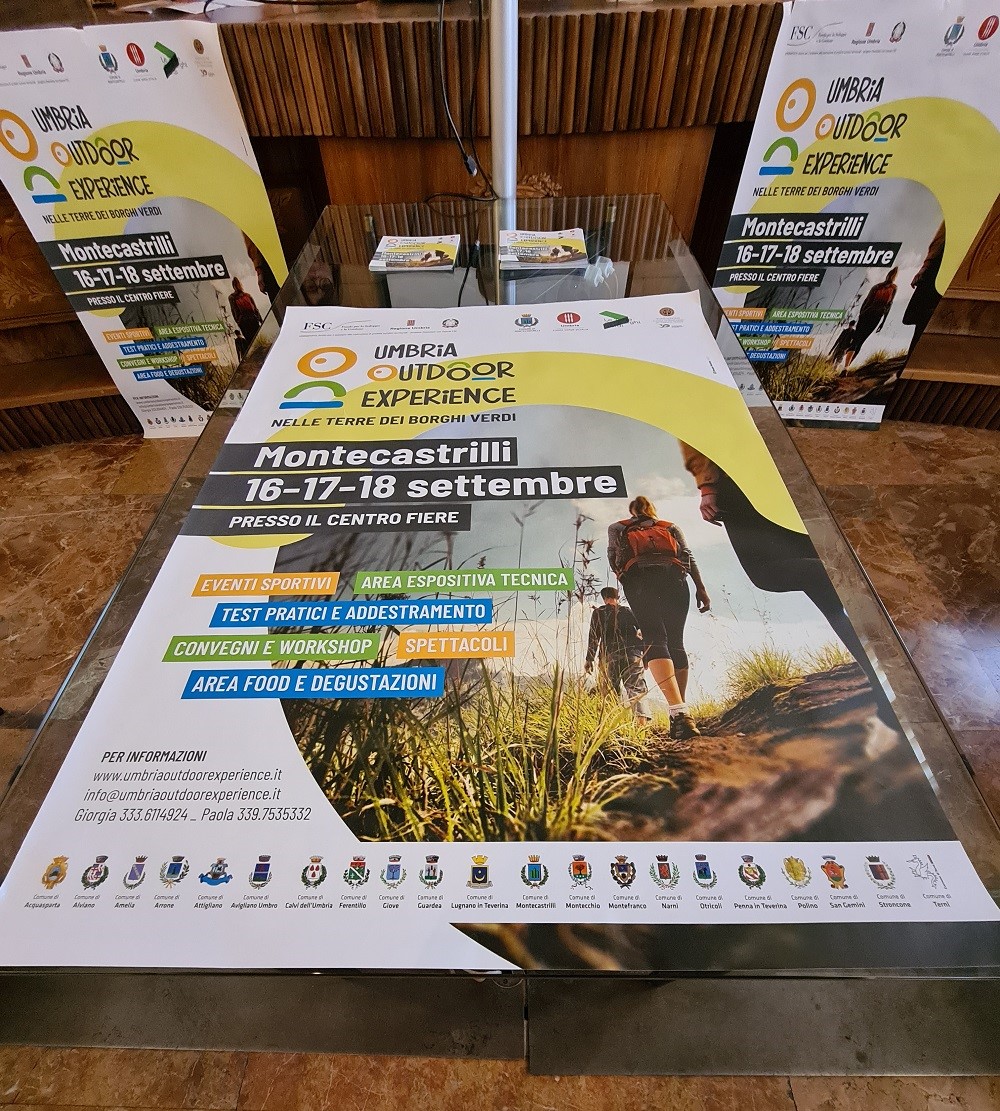 Montecastrilli presentato Umbria Outdoor Experience 