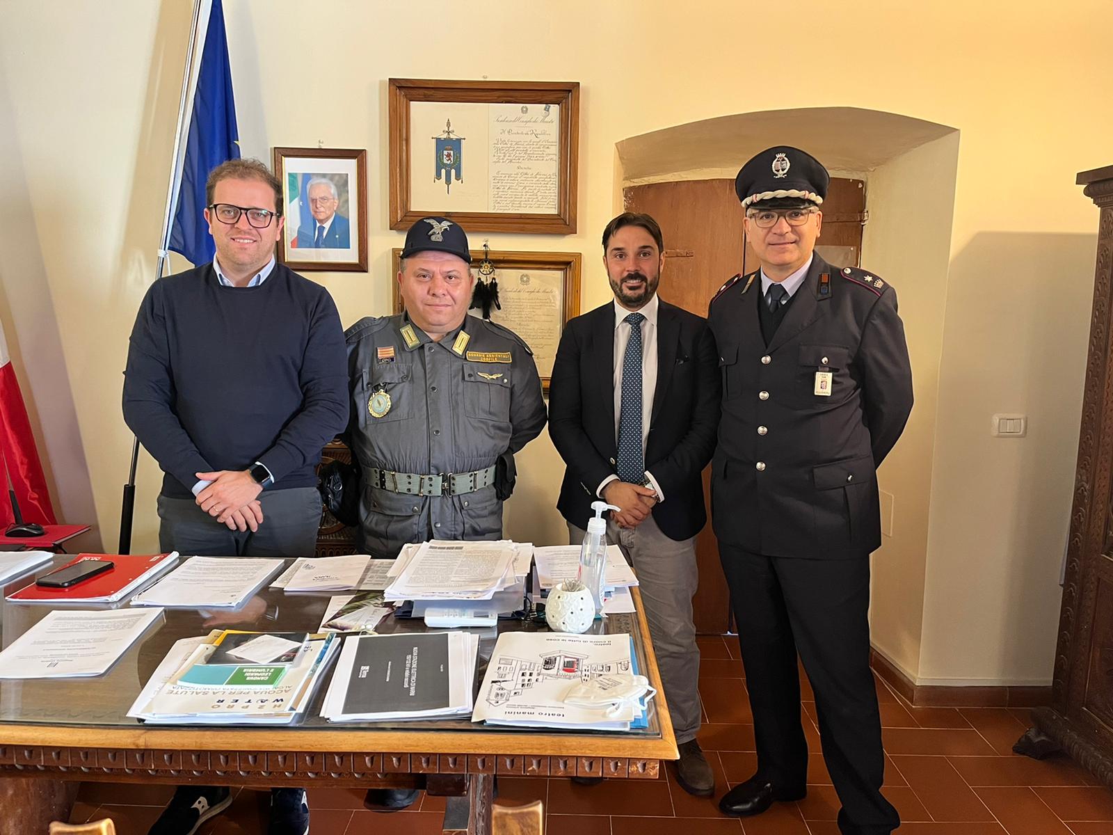 Il momento della firma della convenzione