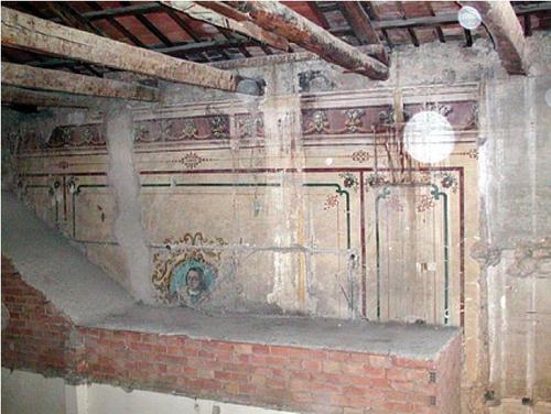 Uno scorcio del teatro di palazzo del podestà