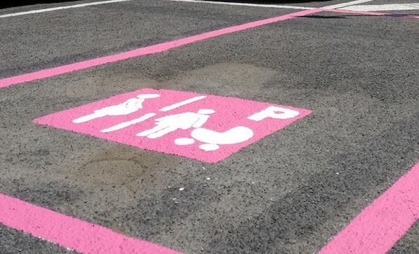 parcheggi rosa a Porano 