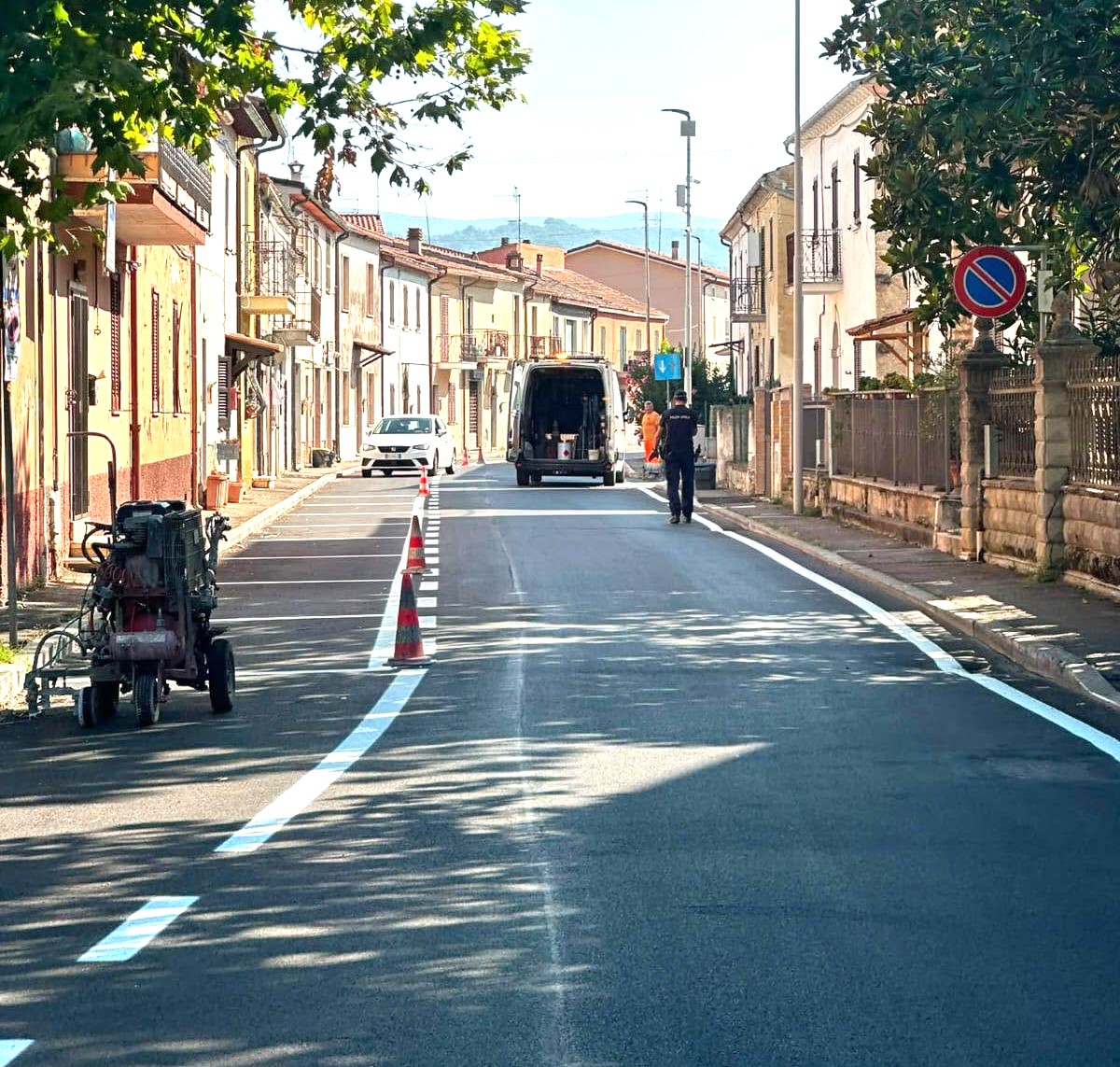 Attigliano strada