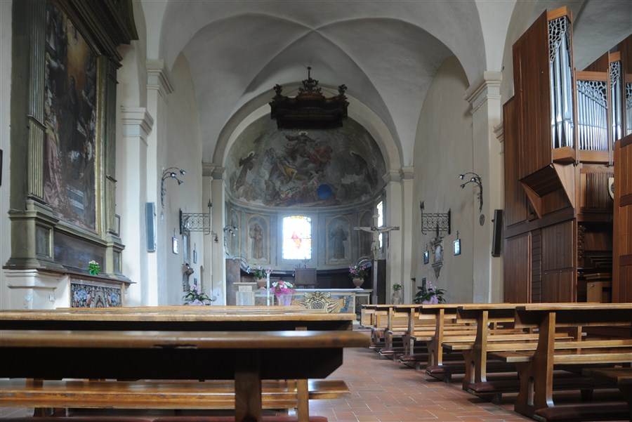 stroncone interno chiesa di San Francesco