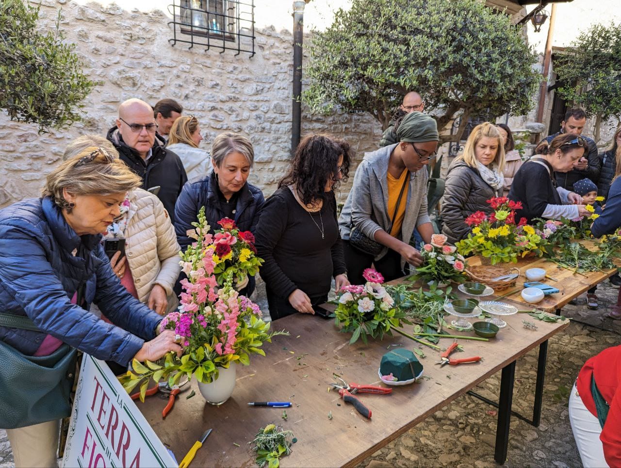 arrone fiori