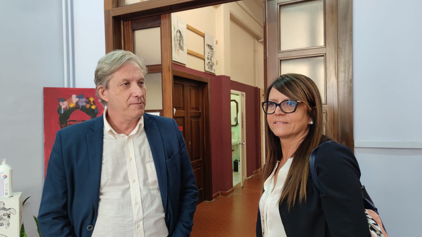 La presidente Pernazza e il consigliere Armillei